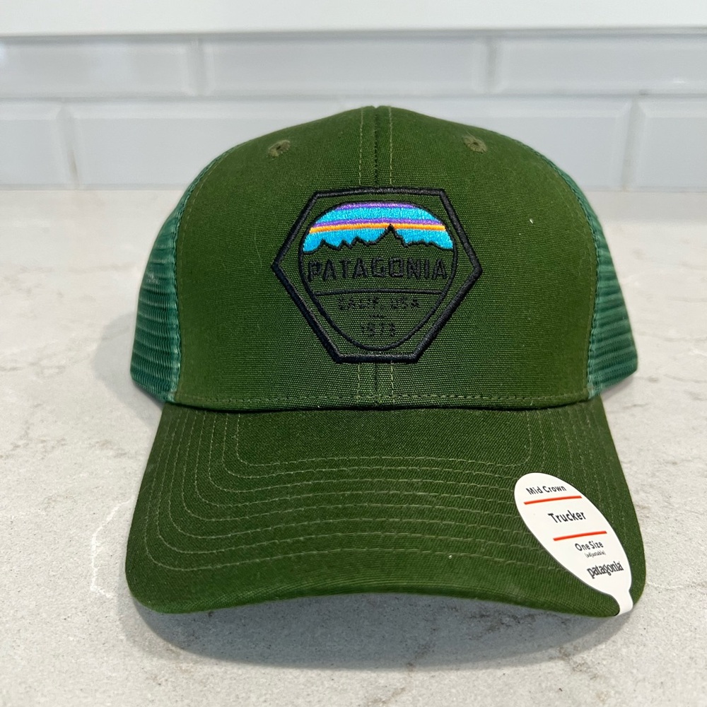 Patagonia Men's Green Trucker Hat